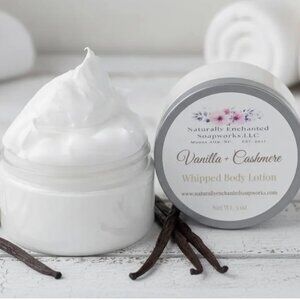 Whipped Body Butter, Thick winter lotion, Vanilla cashmere scented lotion